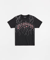 Heartless Rhinestones Short Sleeve Tee - Black