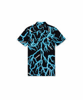 Lightning Allover Print Short Sleeve Shirt