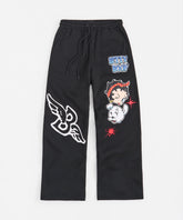 Women Betty Boop Sweatpants - Black