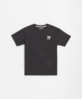 Crossbones Chenille Patch Short Sleeve Tee - Black