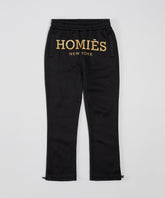 Kids Mini Homies Fleece Pants - Black