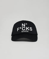 Given Print Trucker Hat - Black