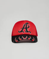 Atlanta Embroidery Trucker Hat - Red