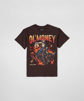 Ol' Money Short Sleeve Tee - Brown