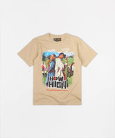 How High Poster Short Sleeve Tee - Sand
