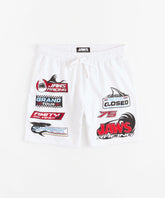 Jaws Racing Short - Cream