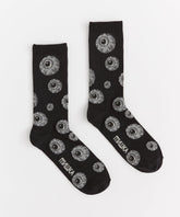 Mishka Knit Socks - Black