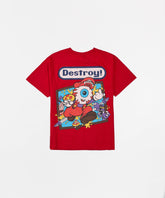 Mishka Destroy Short Sleeve Tee - Red