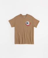 Mishka Lamour Keep Watch Crest Short Sleeve Tee - Brown