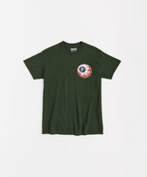 Mishka Lamour Keep Watch Crest Short Sleeve Tee - Olive Green