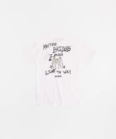 My Way Embroidered Short Sleeve Tee - White