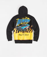 Dodge Demon Applique Full Zip Hoodie - Black