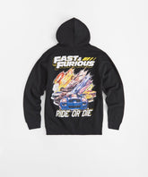 Fast & Furious Chenille Patched Hoodie - Black