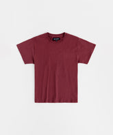 Essential Heavyweight Oversized Fit Super Soft Tee - Burgundy