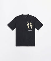 Lighting Applique Short Sleeve Tee - Black
