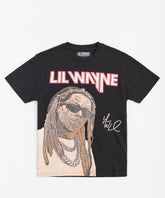 Kids Lil Wayne Short Sleeve Tee - Black