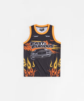 Fast & Furious Basketball Jersey - Black