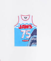 Jaws Basketball Jersey - Light Blue