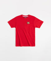 Cub Chenille Patch Short Sleeve Tee - Red