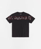 Untouchable Embroidered Short Sleeve Tee - Black