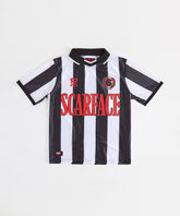 Scarface Soccer Jersey - Black&White