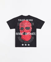 Hustle Over Hype Short Sleeve Tee - Black