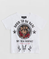 Kids Trust No. 1 Short Sleeve Tee - Cream