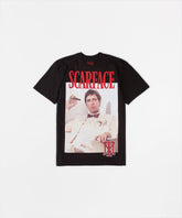 Plus Size Scarface White Suit Short Sleeve Tee - Brown