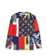 Swans All Over Print Long Sleeve Tee