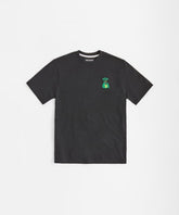 Money Bags Chenille Patch Short Sleeve Tee - Black