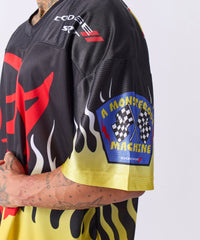 Dodge Demon Football Jersey - Black