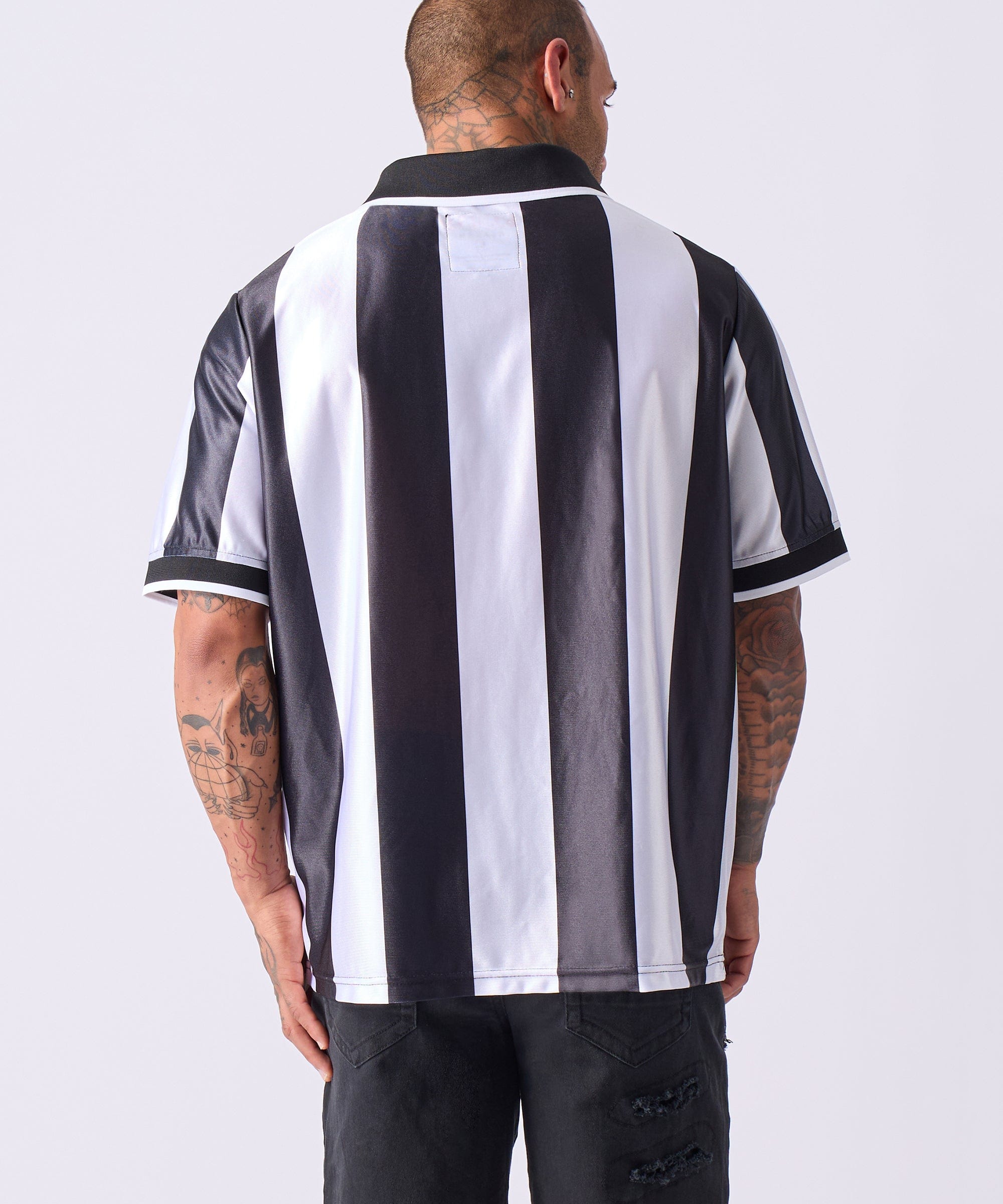 Scarface Soccer Jersey - Black&White