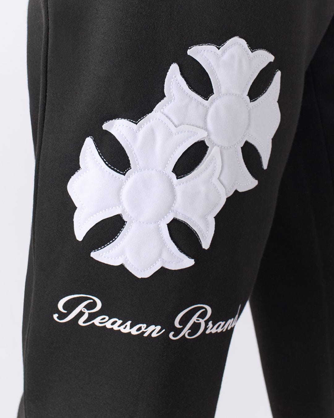 Rebellion Architects Applique Jogger - Black