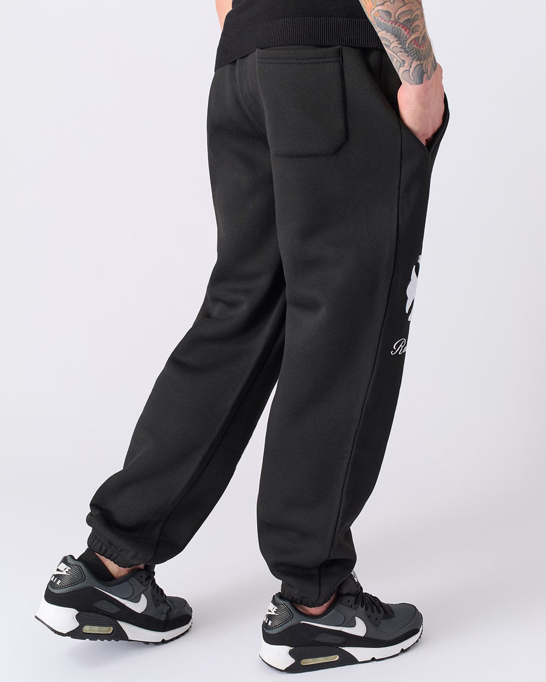 Rebellion Architects Applique Jogger - Black