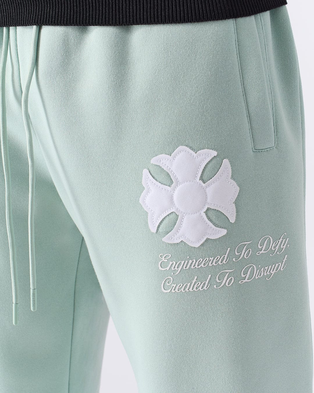 Rebellion Architects Applique Jogger - Medium Blue