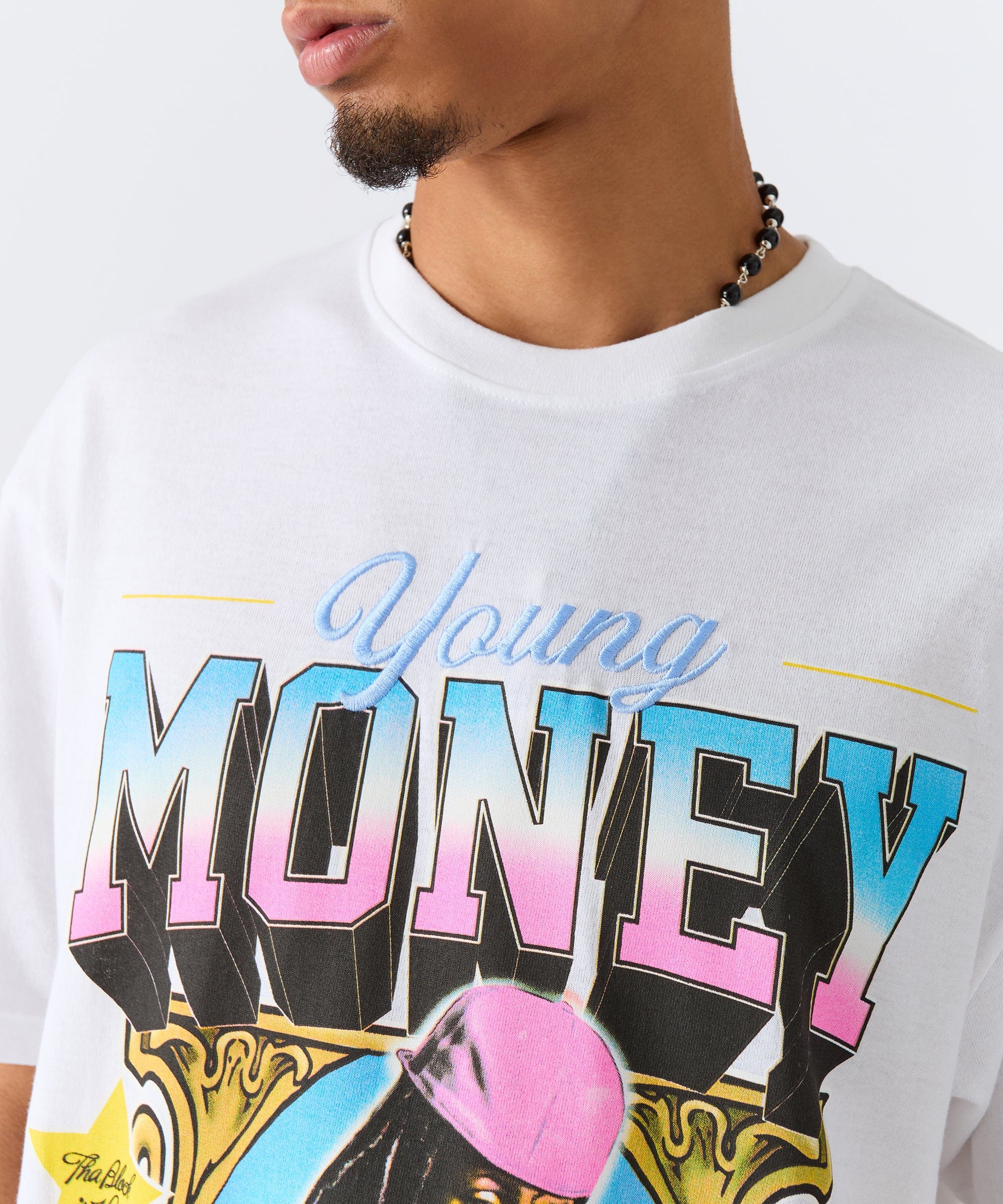 Lil Wayne Hustler Muzik Short Sleeve Tee - White