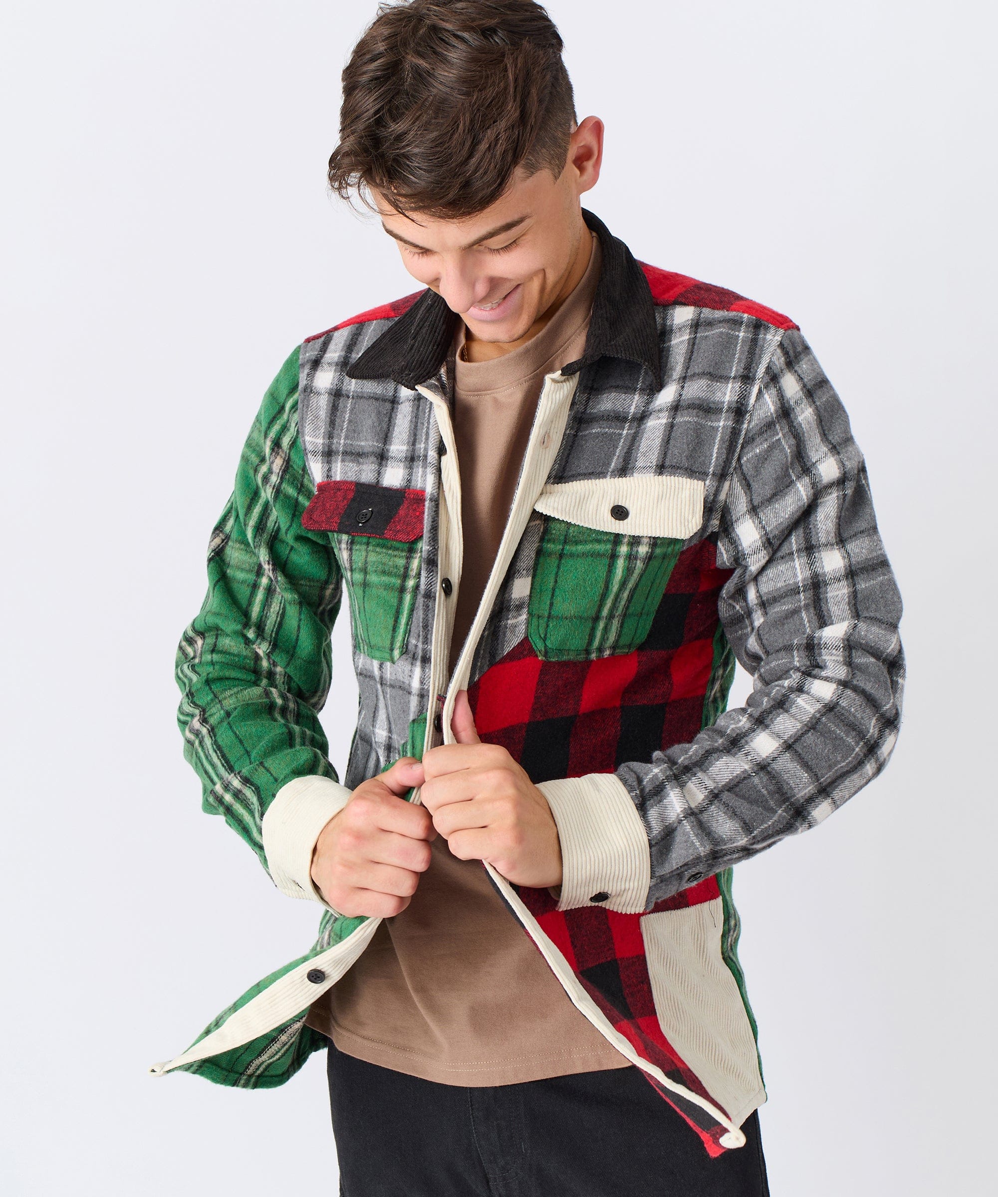 All We Ask Flannel Long Sleeve Shirt