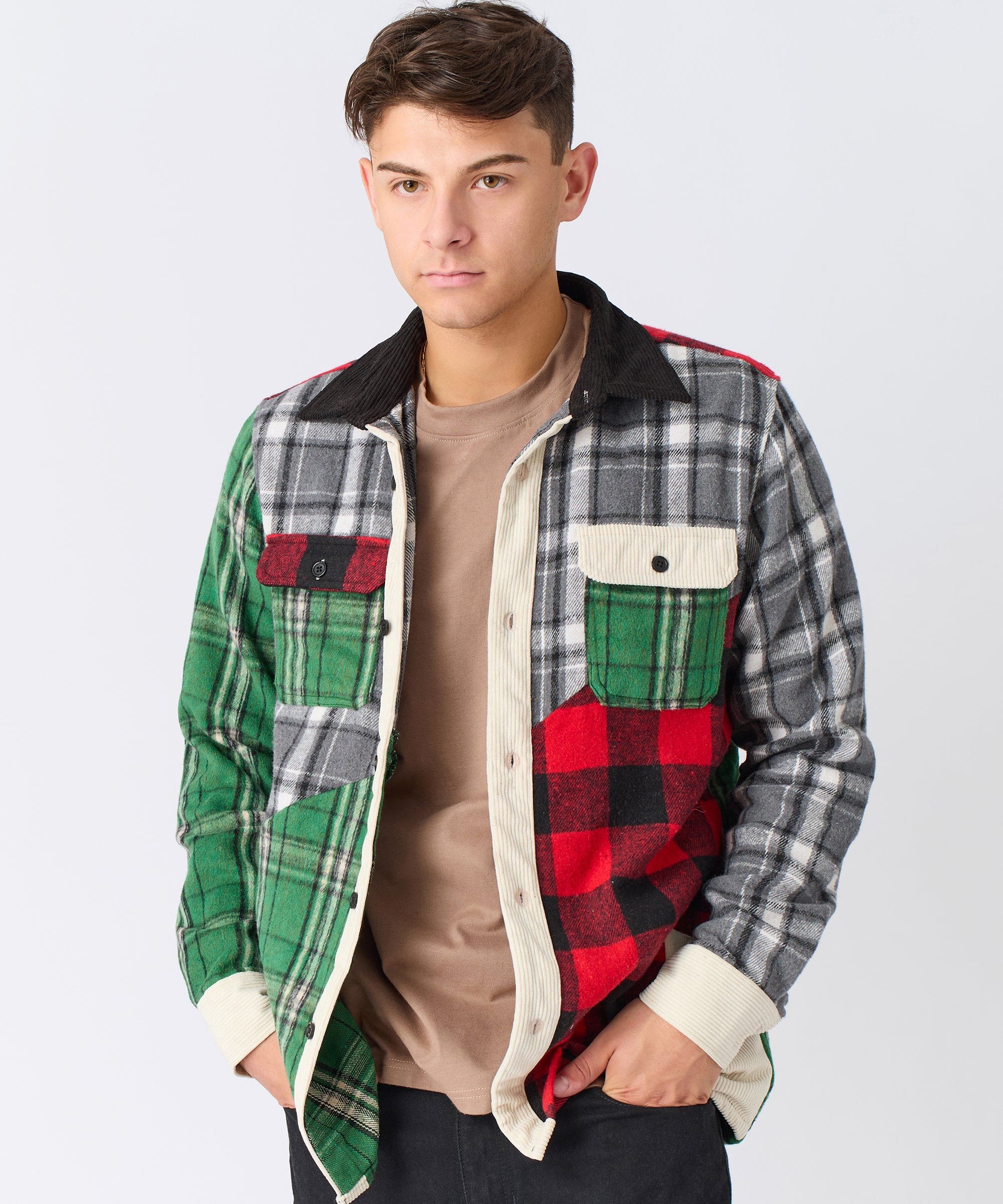 All We Ask Flannel Long Sleeve Shirt