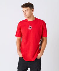 Fast Life Embroidered Short Sleeve Tee