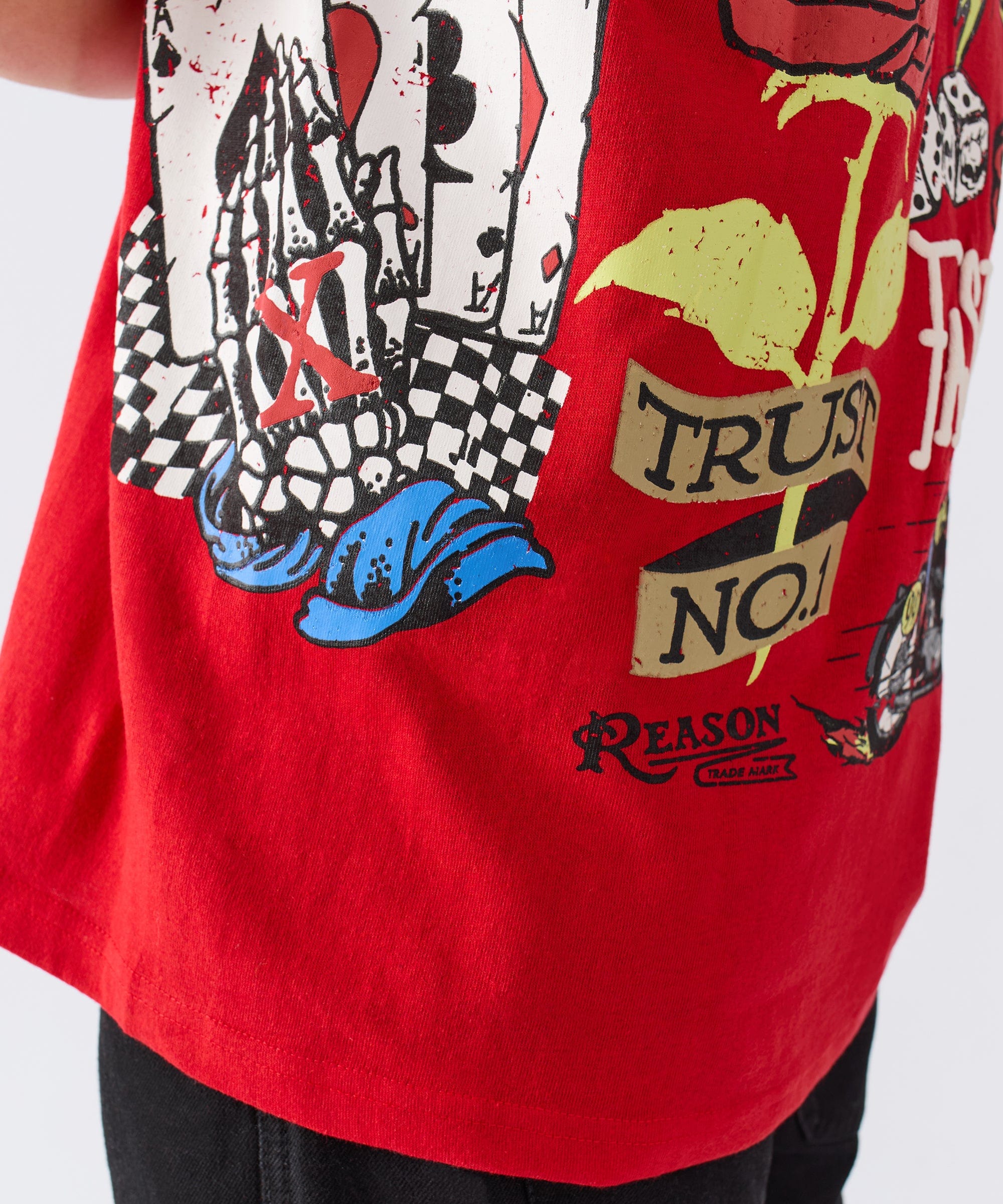 Fast Life Embroidered Short Sleeve Tee