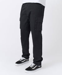 Workwear Cargo Pants - Black