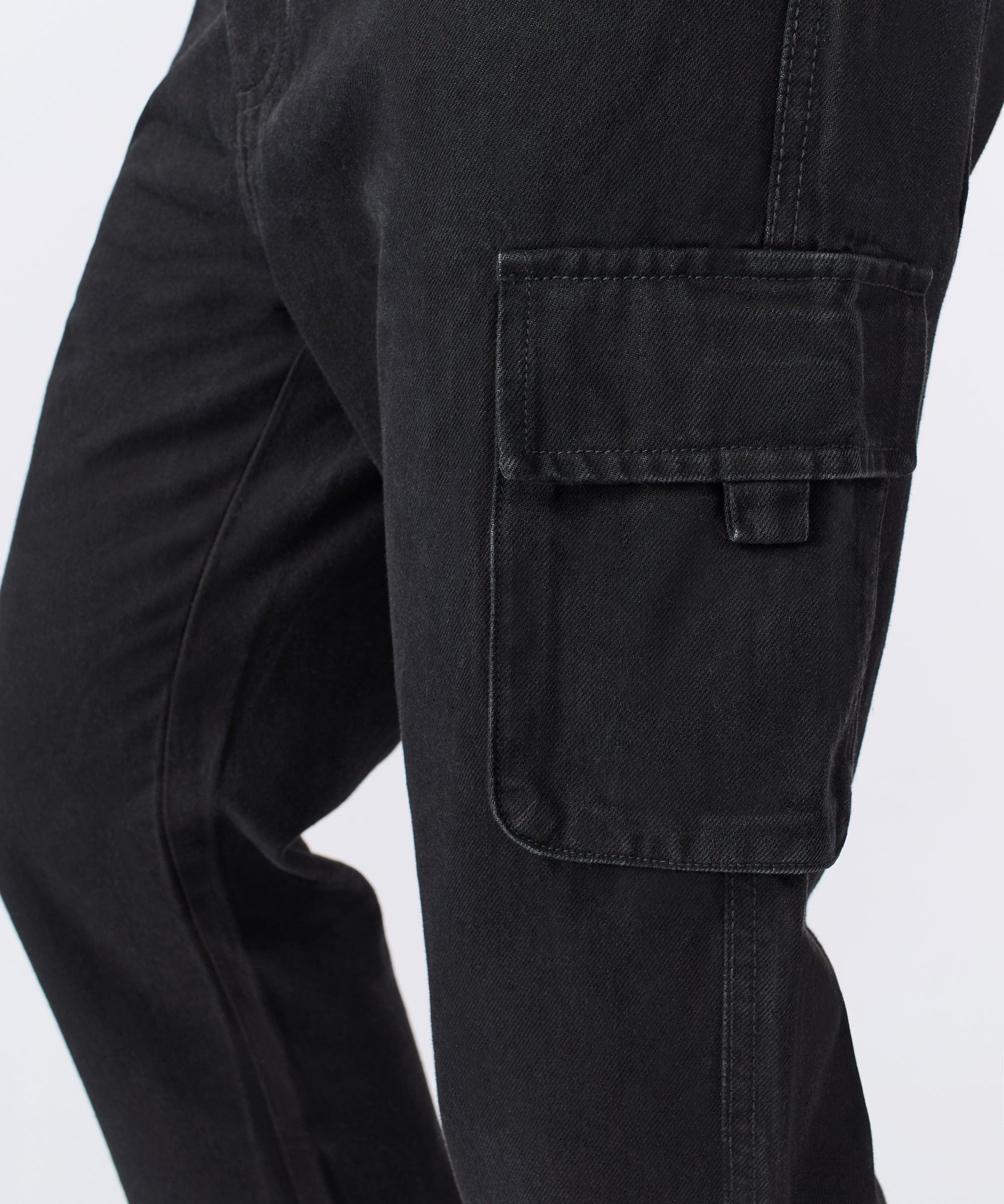 Workwear Cargo Pants - Black