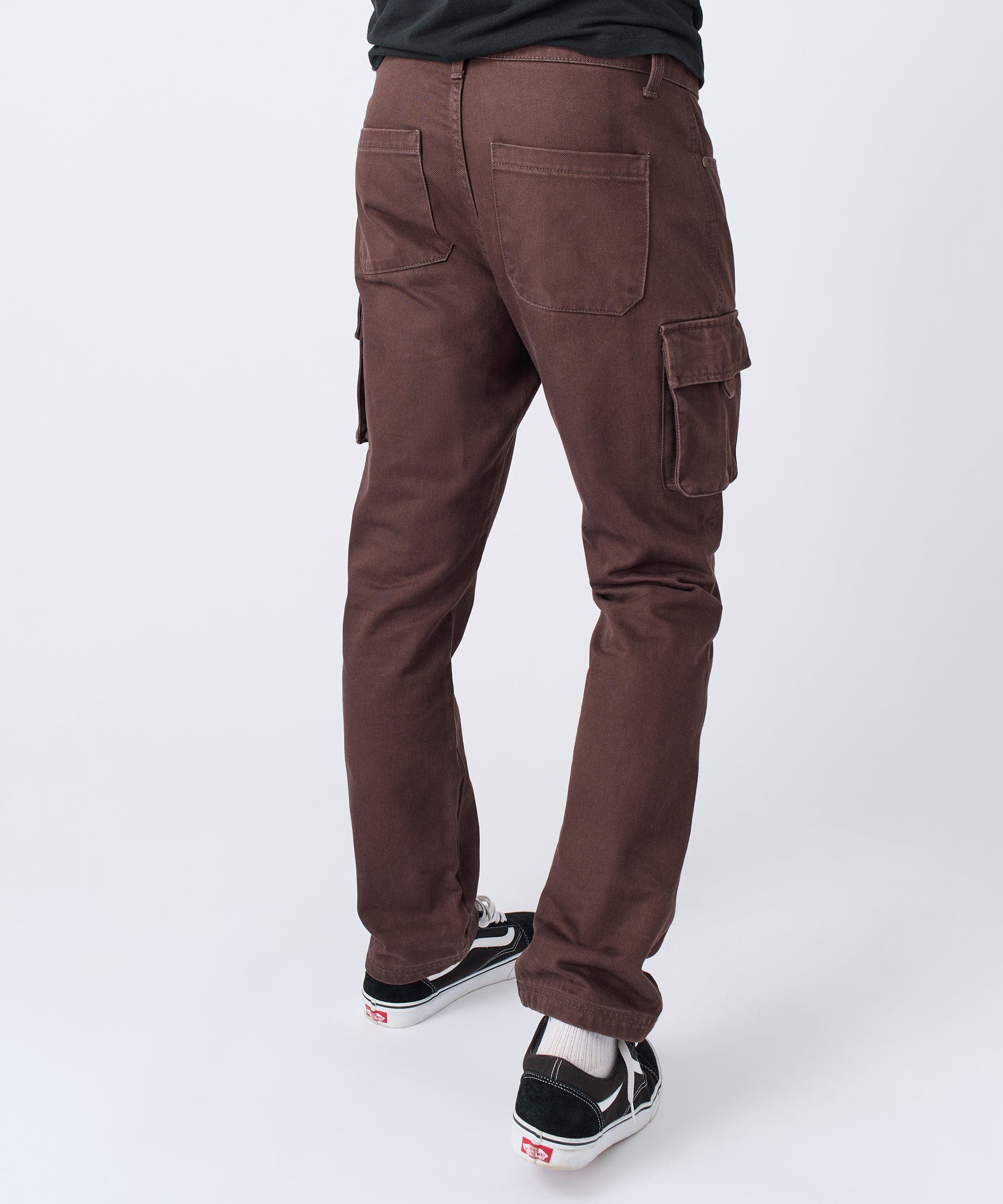 Workwear Cargo Pants - Brown