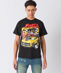 Fast And Furious Short Sleeve Tee - Black