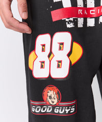 Chucky Good Guys Applique Jogger - Black