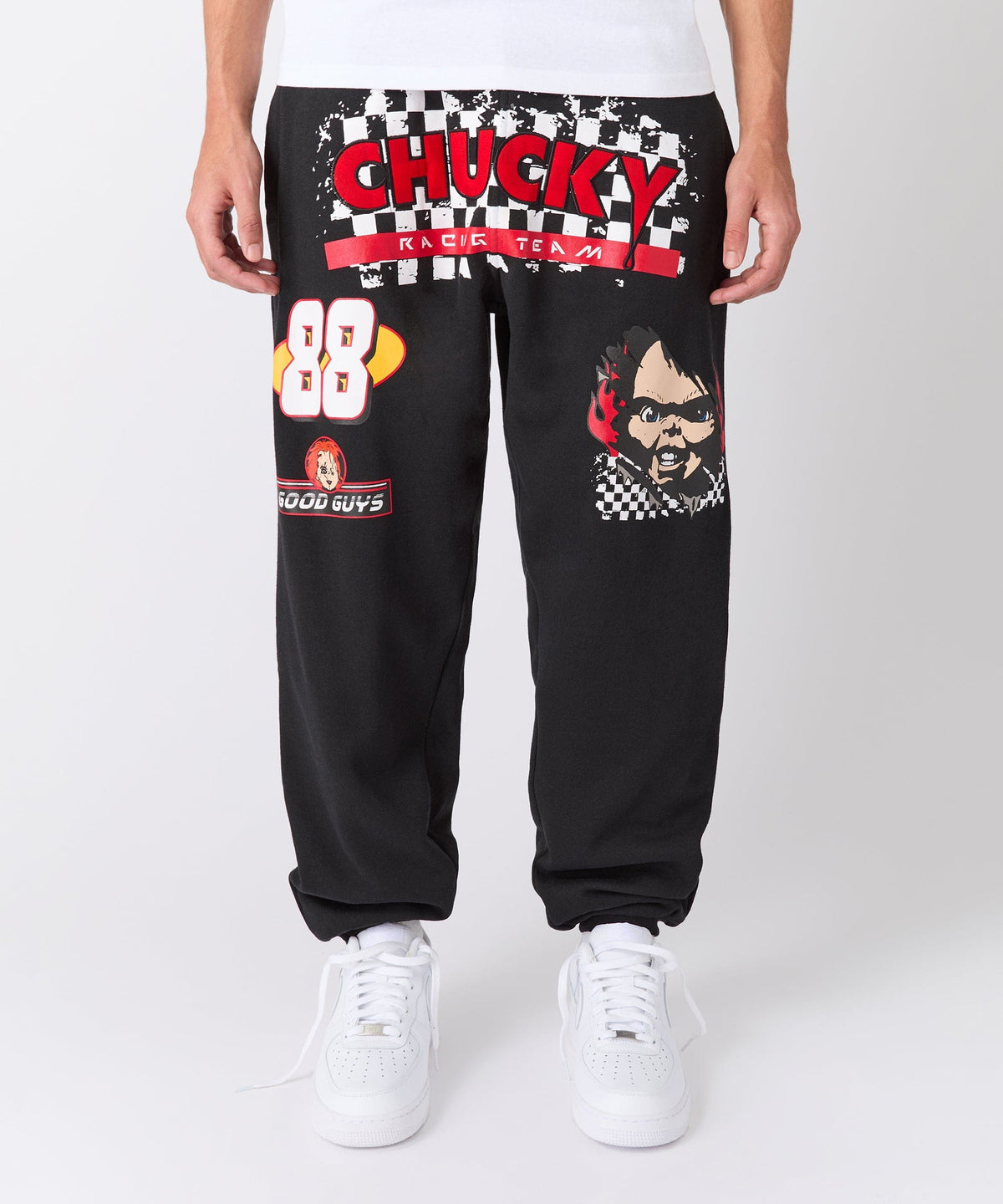 Chucky Good Guys Applique Jogger - Black