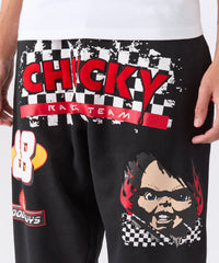 Chucky Good Guys Applique Jogger - Black