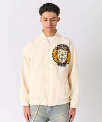 Coaches Chenille Patched Jacket - Cream