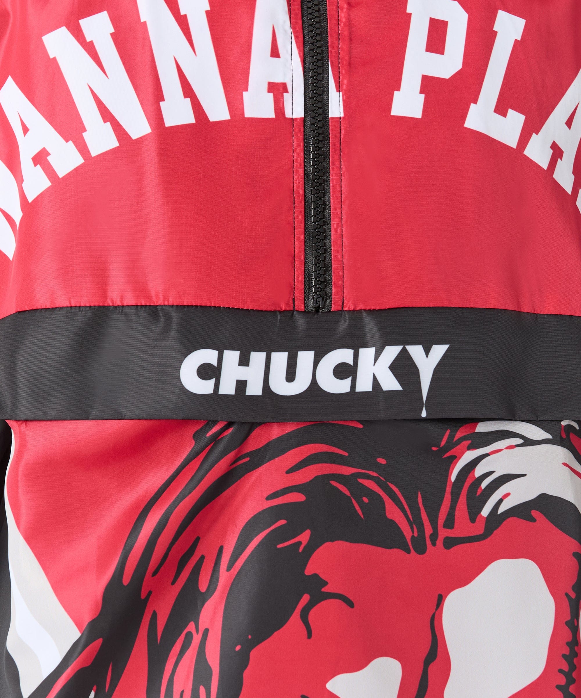 Chucky Wanna Play Anorak Jacket - Red