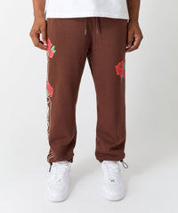 No Love Lost Joggers - Brown